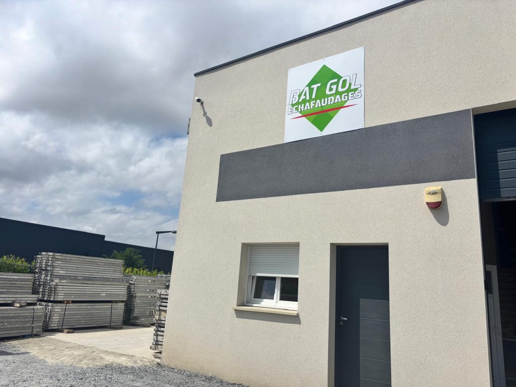 Installation d'échafaudage modulaire à Caen